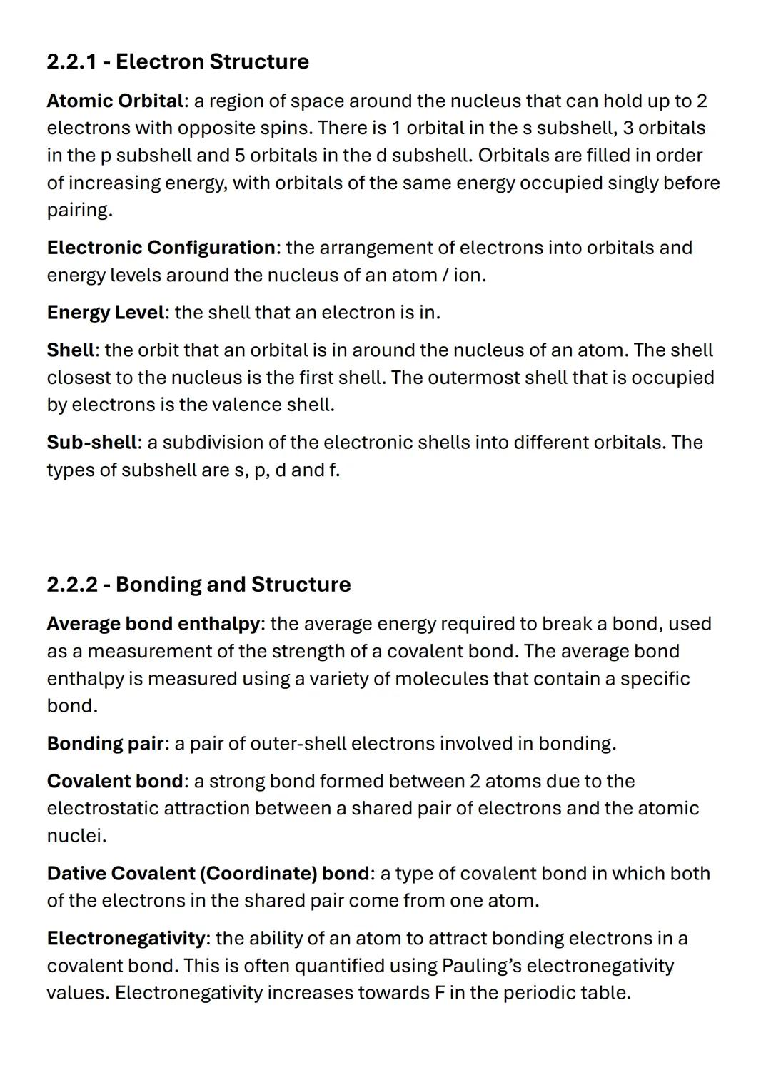 OCR A A-LEVEL
CHEMISTRY
KEYWORDS

TOPICS 1-6 # Module 2 - Foundations in Chemistry

2.1.1 - Atomic Structure and Isotopes and 2.1.2 - Compou
