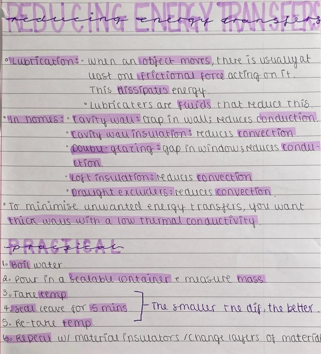 CONSERVATION OF ENERGY+POWER

• Conservation of energy principle: energy is never created
or destroyed, only stored, transferred or dissipat