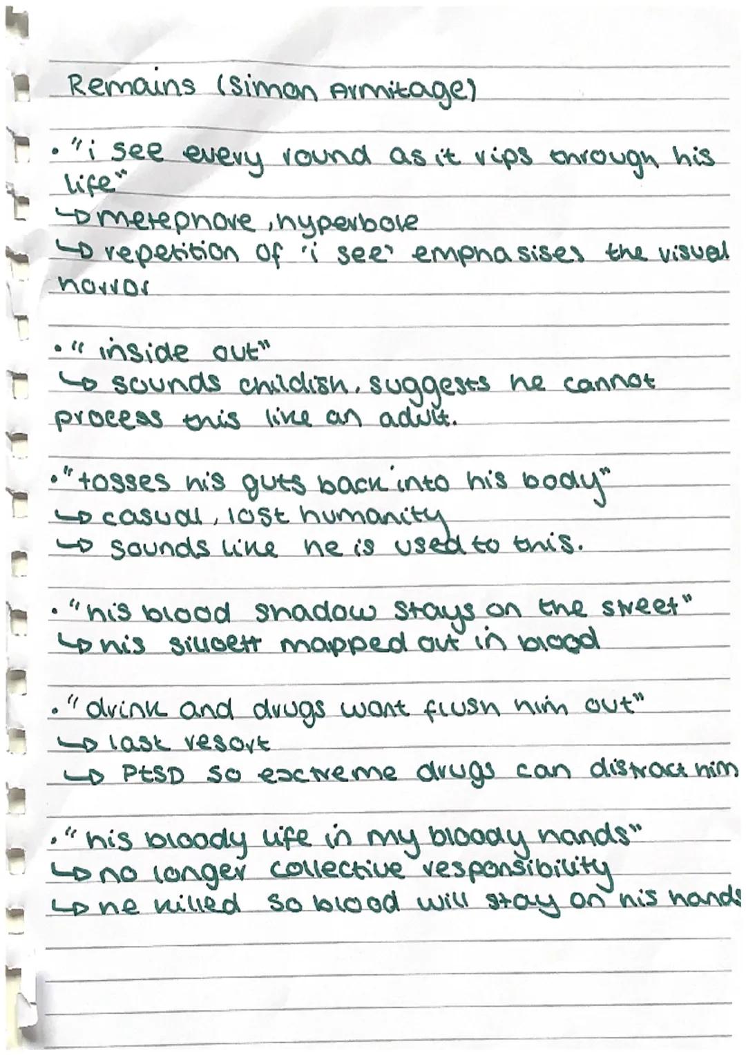 London (William Blake)
*   "marks of weakness, marks of woe"
    emphasises the sadness/misery.
Lo emotive language, semantic field of
unhap