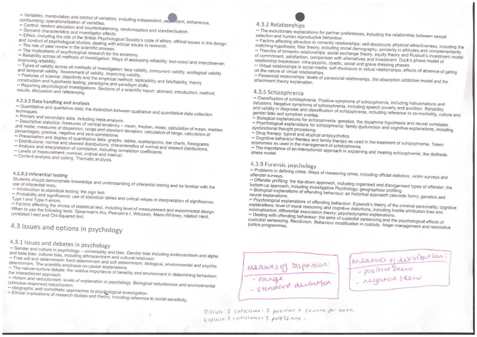 # 4 Subject content - A-level

4.1 Introductory topics in psychology

4.1.1 Social influence

*   Types of conformity: internalisation, iden