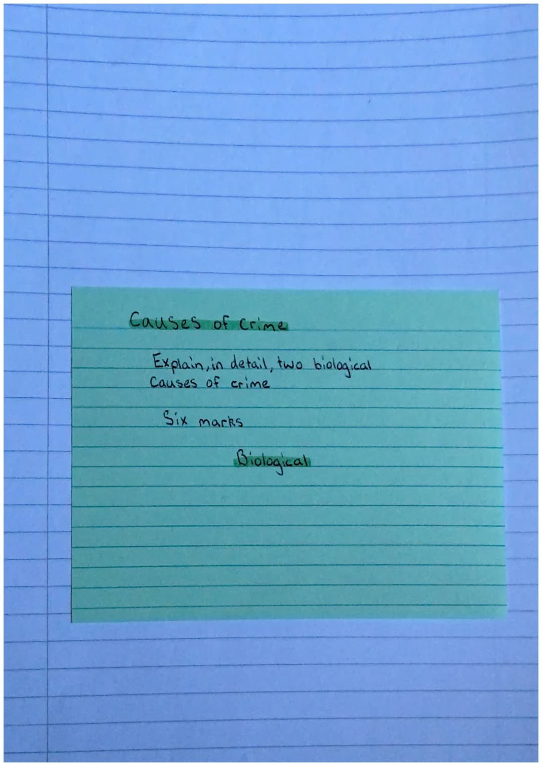 Lesson 1: Types and categories of crime.
Success criteria - Describe, in detail, the ways that.
Crime is categorised in Scotland. (4)
The Sc