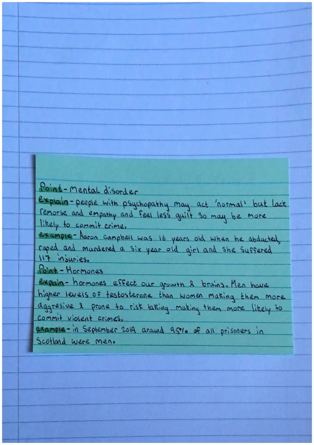 Lesson 1: Types and categories of crime.
Success criteria - Describe, in detail, the ways that.
Crime is categorised in Scotland. (4)
The Sc