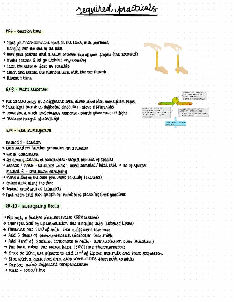 Know Biology paper 2 all required practicals  thumbnail