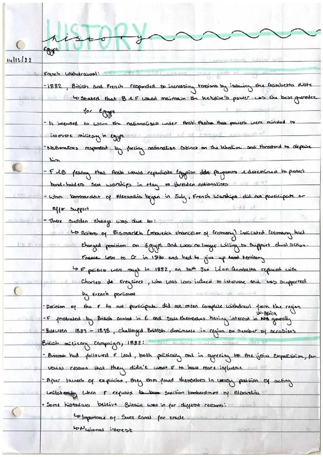 British Empire - Egypt, 1882-1899