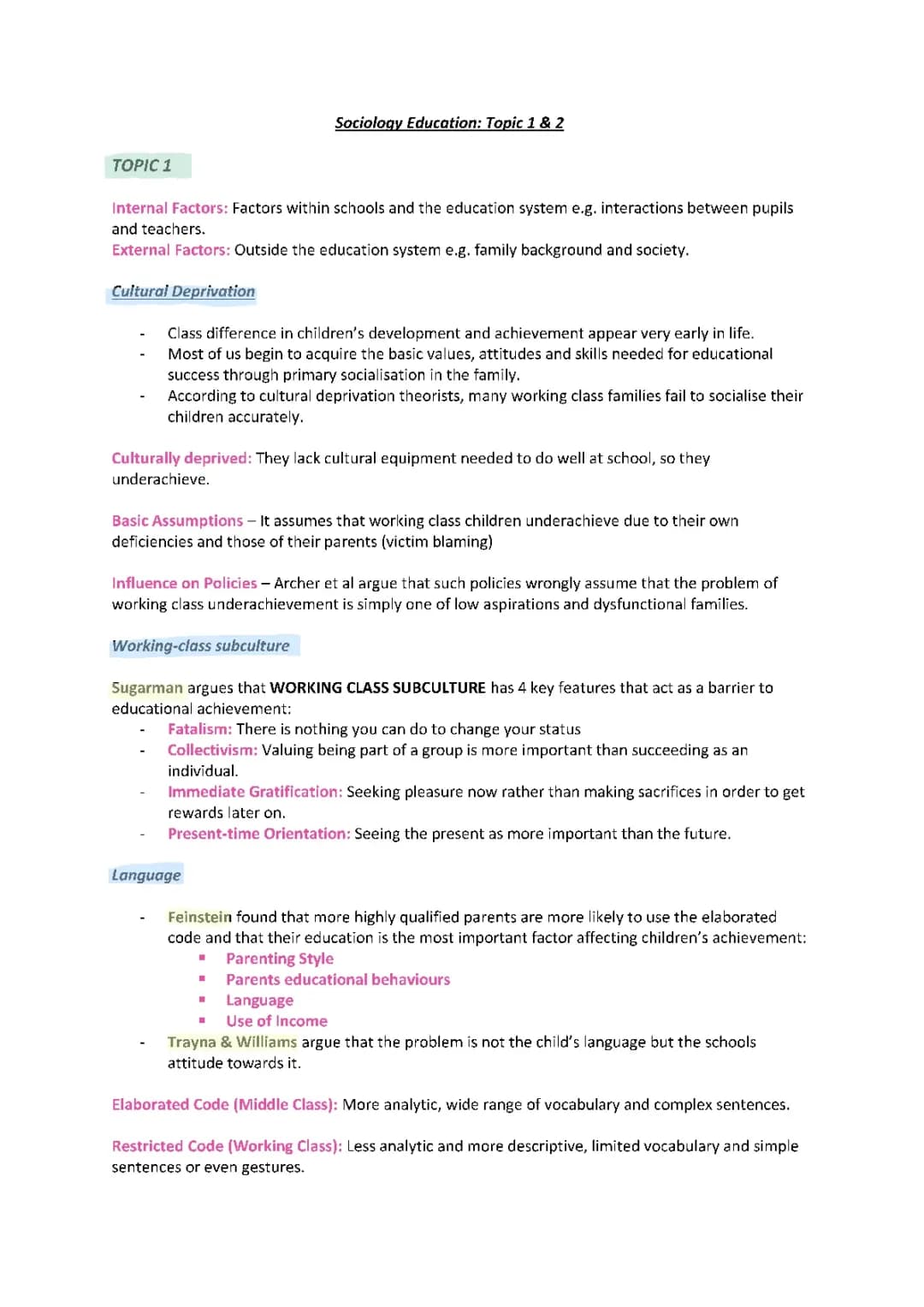 Understanding Working Class Underachievement in Education: Key Stats and Theories