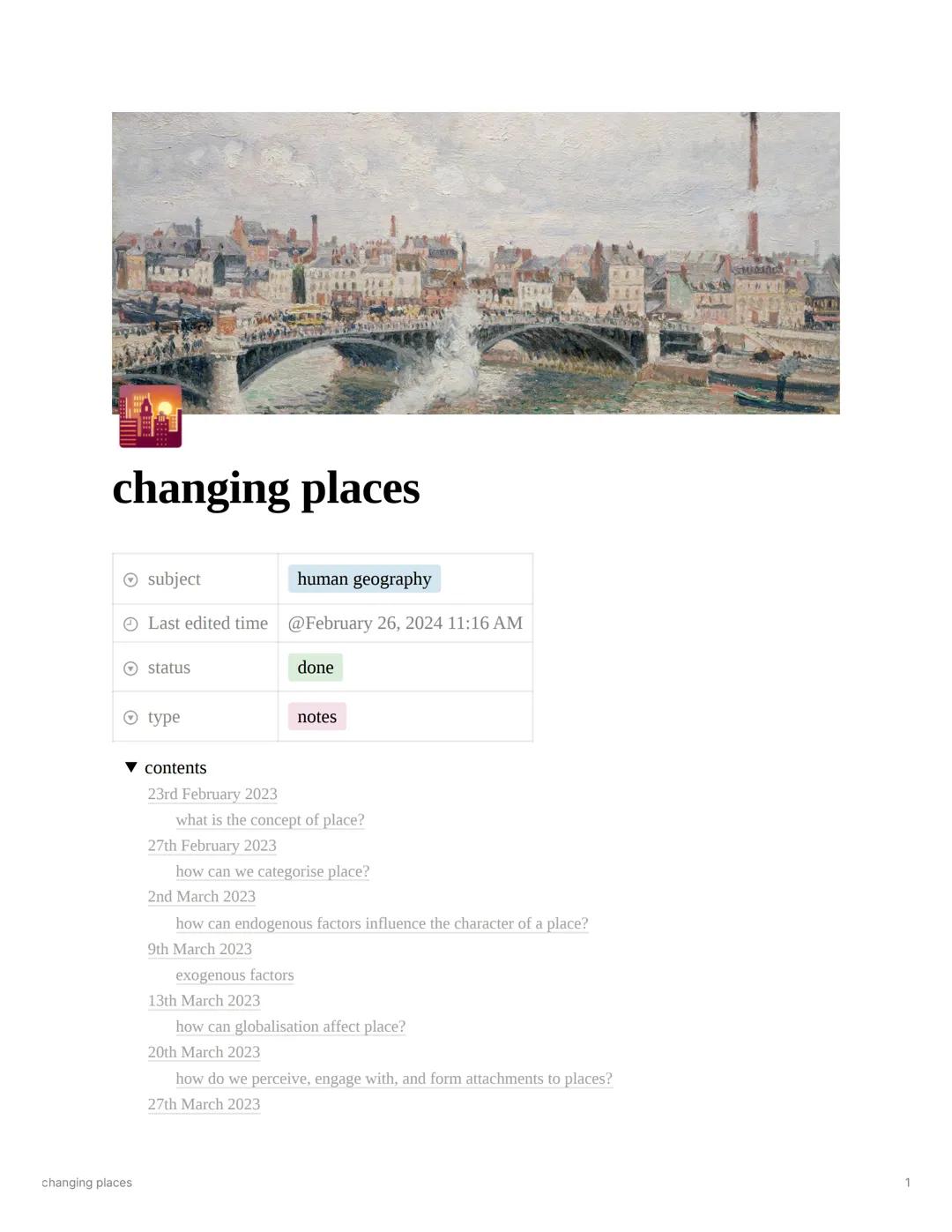 changing places

| subject           | human geography                  |
| :---------------- | :------------------------------- |
| Last ed