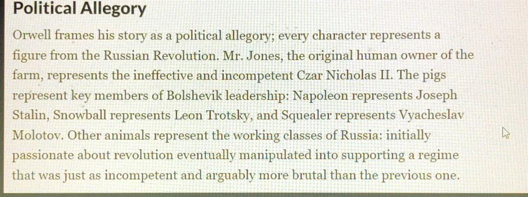 AQA: Animal Farm - Themes