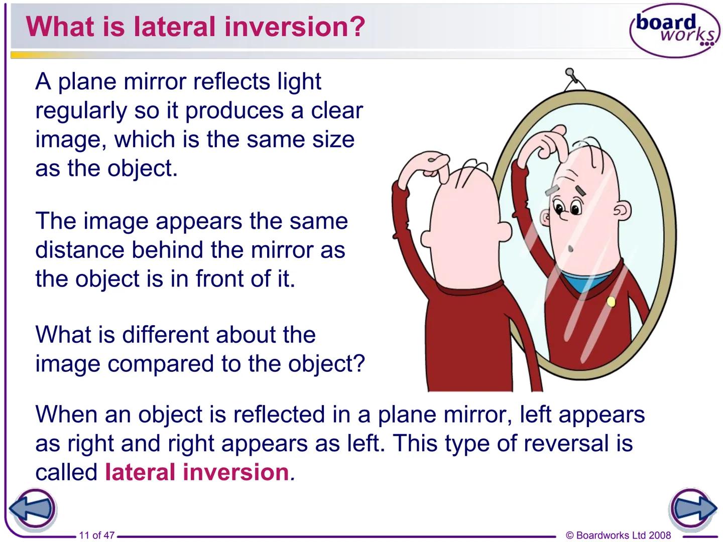 F
FLASH
ENABLED
KS3 Science
Light
Indicates a Flash activity.
Indicates a virtual experiment.
1 of 47
board,
works
Indicates an accompanying