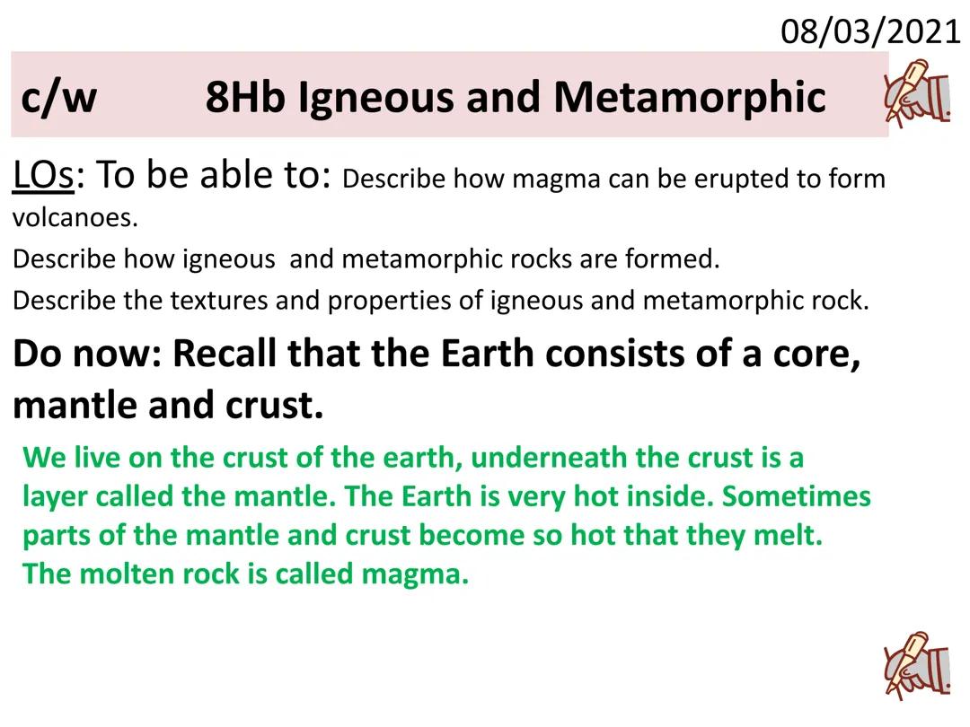 Understanding Lava and Magma: Exploring Igneous Rocks and Their Cool Textures