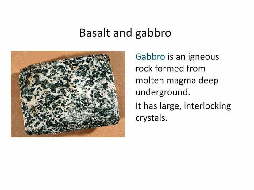 08/03/2021
c/w 8Hb Igneous and Metamorphic ST
LOS: To be able to: Describe how magma can be erupted to form
volcanoes.
Describe how igneous 