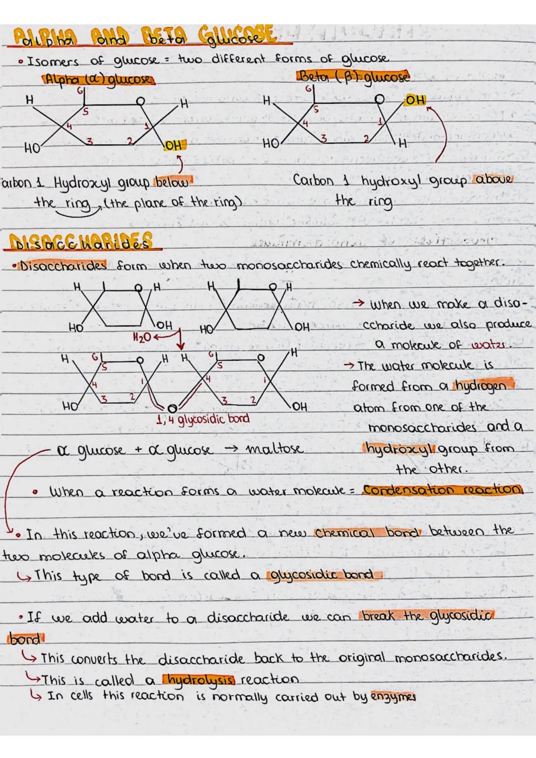 & Sugars with six carbon atoms are called bexose sugars
• €.g_of_ monosaccharides : Glucose, galactose and fructoser
PROPERTIES OF MONOSACCH