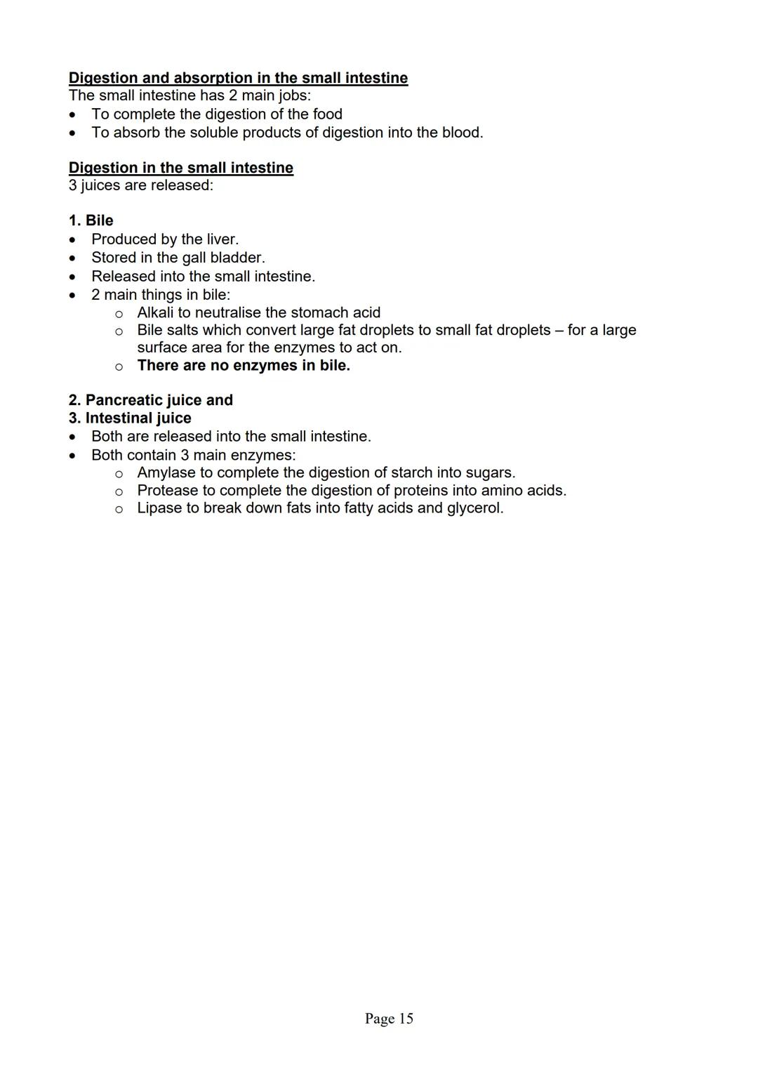 blogy
AQA
GCSE Biology
Paper 1
Summary Notes
Page 1 Summary
All living things are made up of cells. The structures of different types of cel