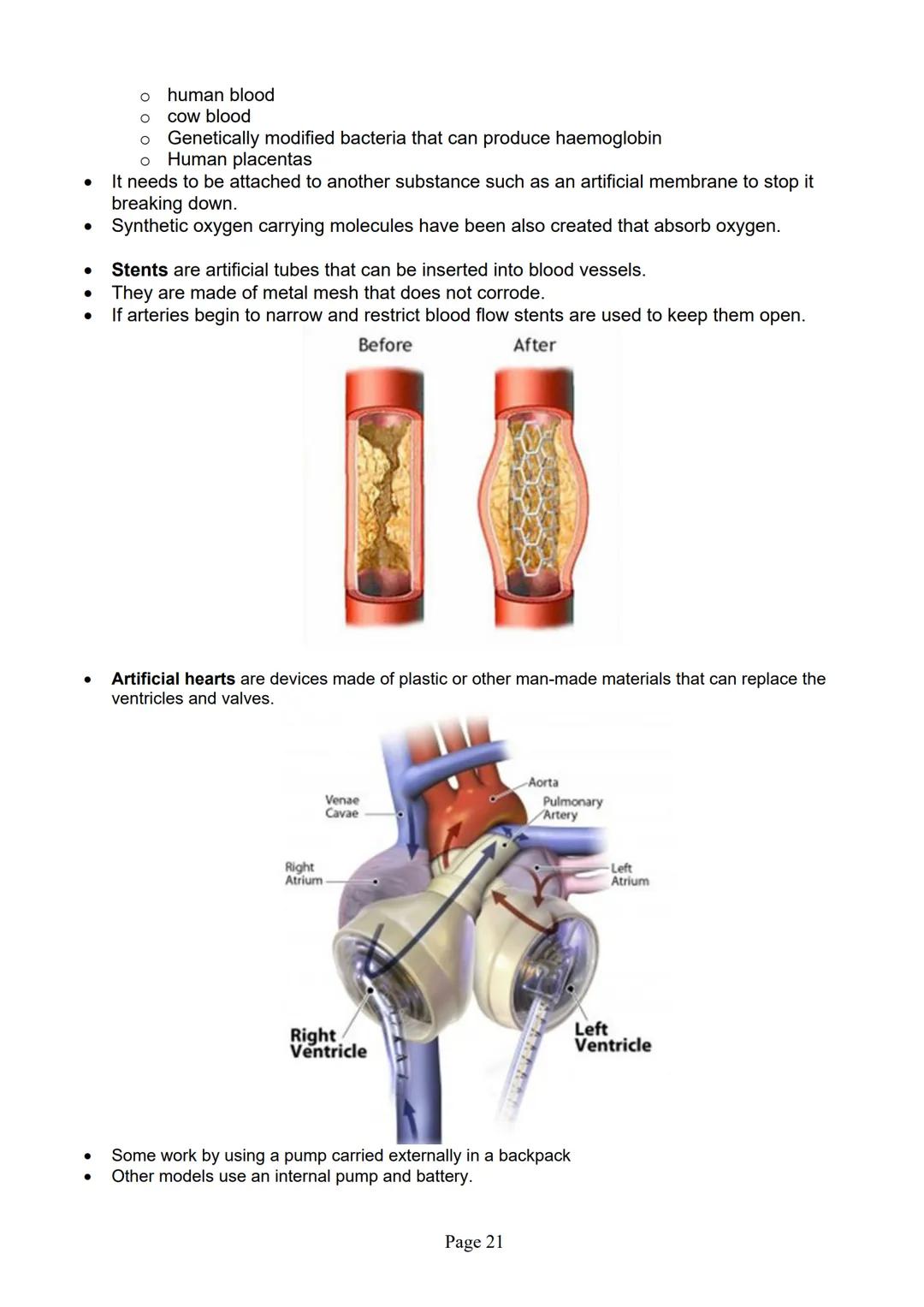 blogy
AQA
GCSE Biology
Paper 1
Summary Notes
Page 1 Summary
All living things are made up of cells. The structures of different types of cel