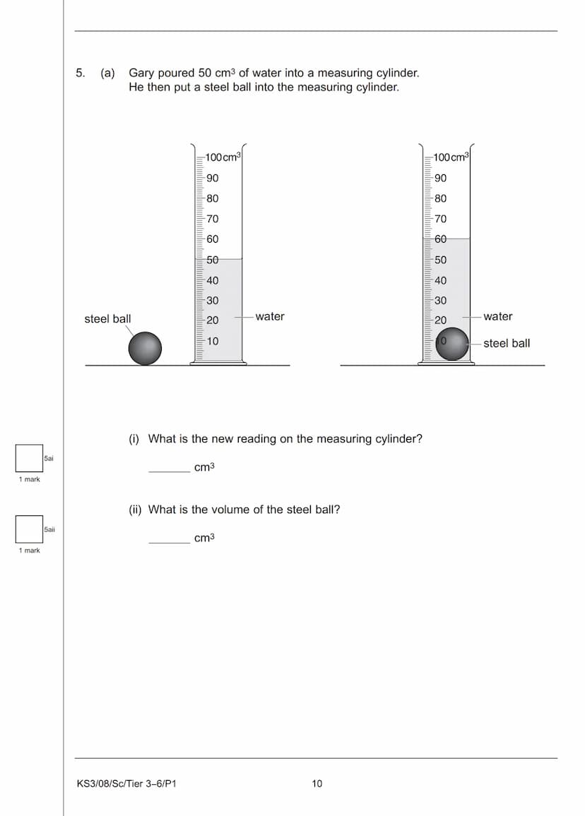 Sc
KEY STAGE
3
TIER
3-6
2008
Science test
Paper 1
First name
Last name
School
Remember
■
■ Try to answer all of the questions.
The number of