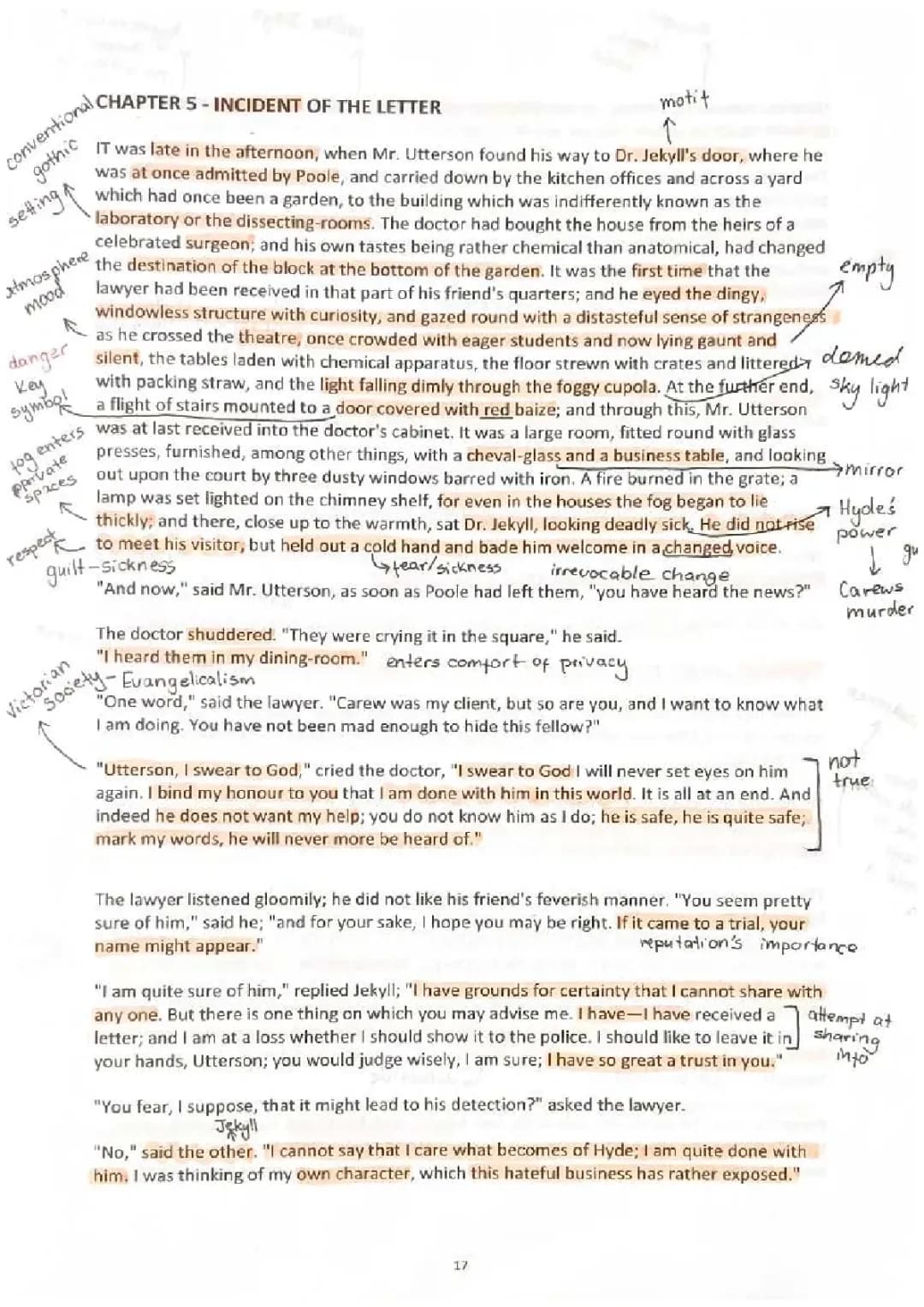 Chapter 5 Jekyll and Hyde: Annotations, Quotes, and Questions