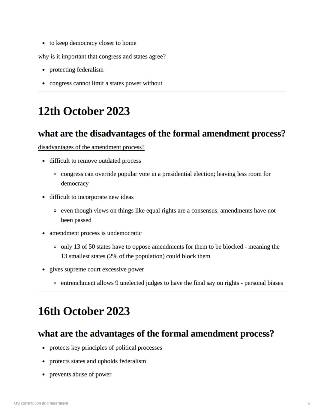 US constitution and federalism
subject
politics
Last edited time @January 30, 2024 8:23 PM
notes
status
type
paper 3 Bullock
done
notes
cont