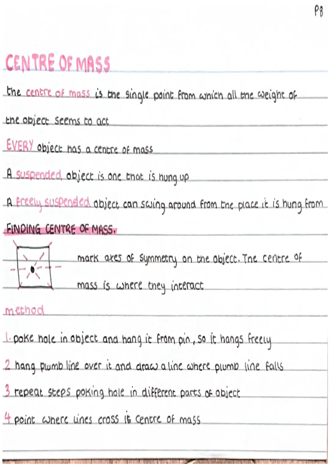 FORCES IN BALANCE P8
vectors have been magnitude + direction / velocity, displacement, force.
scalars have magnitude, no direction/ mass, te
