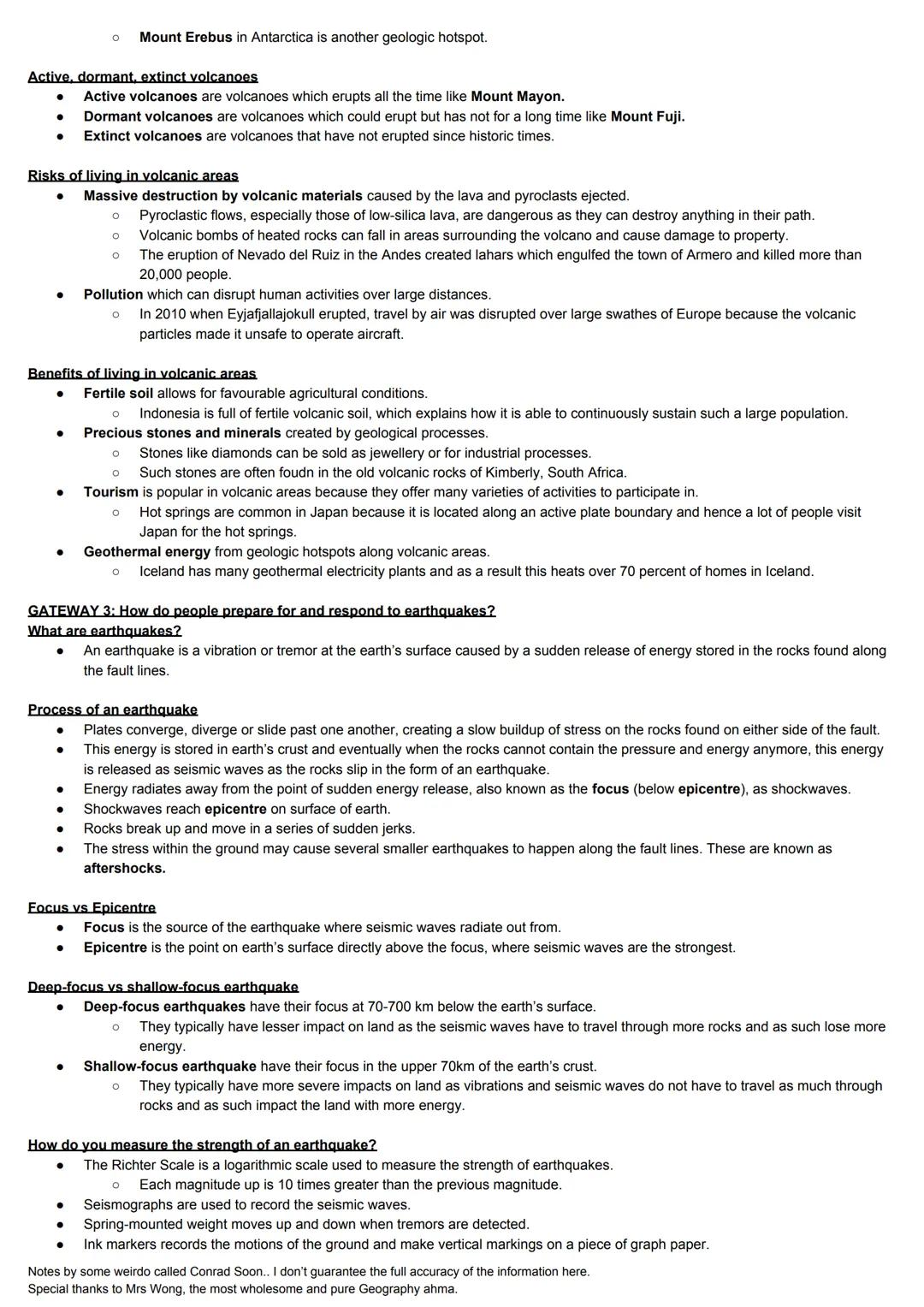 # GATEWAY 1: Why are some areas prone to tectonic hazards?
What is a natural hazard?
- A natural azard is a naturally occurring event that t