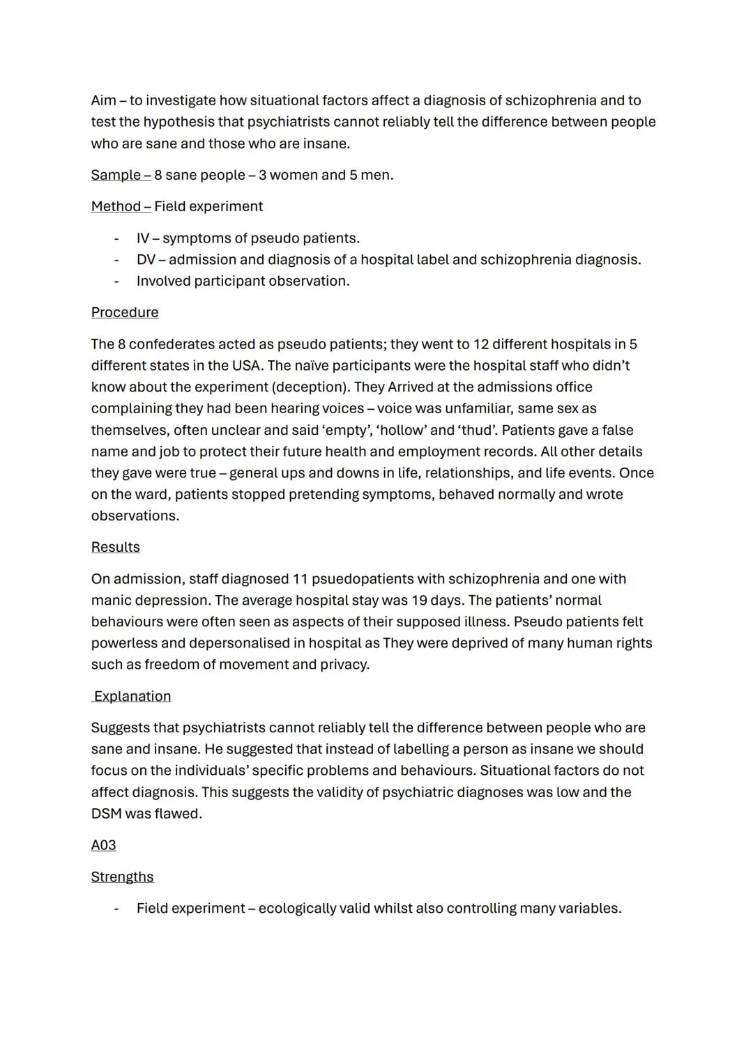 Schizophrenia topic notes.
1% of the world population suffer from it.
More common in men.
More commonly diagnosed in cities.
Working-class r