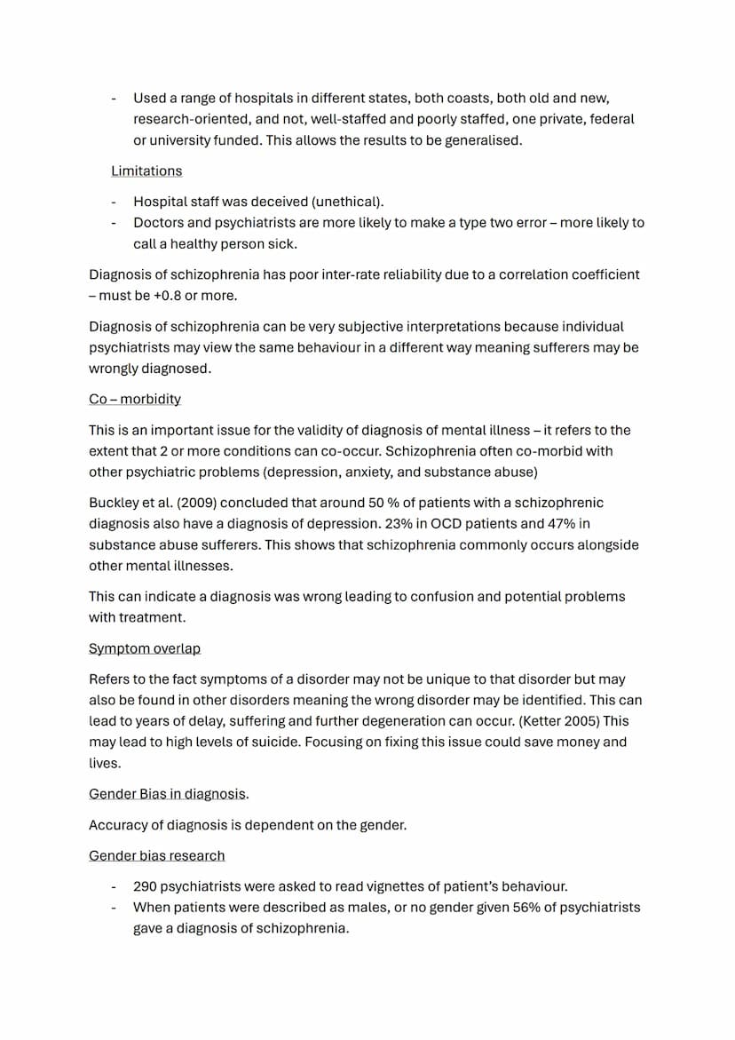 Schizophrenia topic notes.
1% of the world population suffer from it.
More common in men.
More commonly diagnosed in cities.
Working-class r