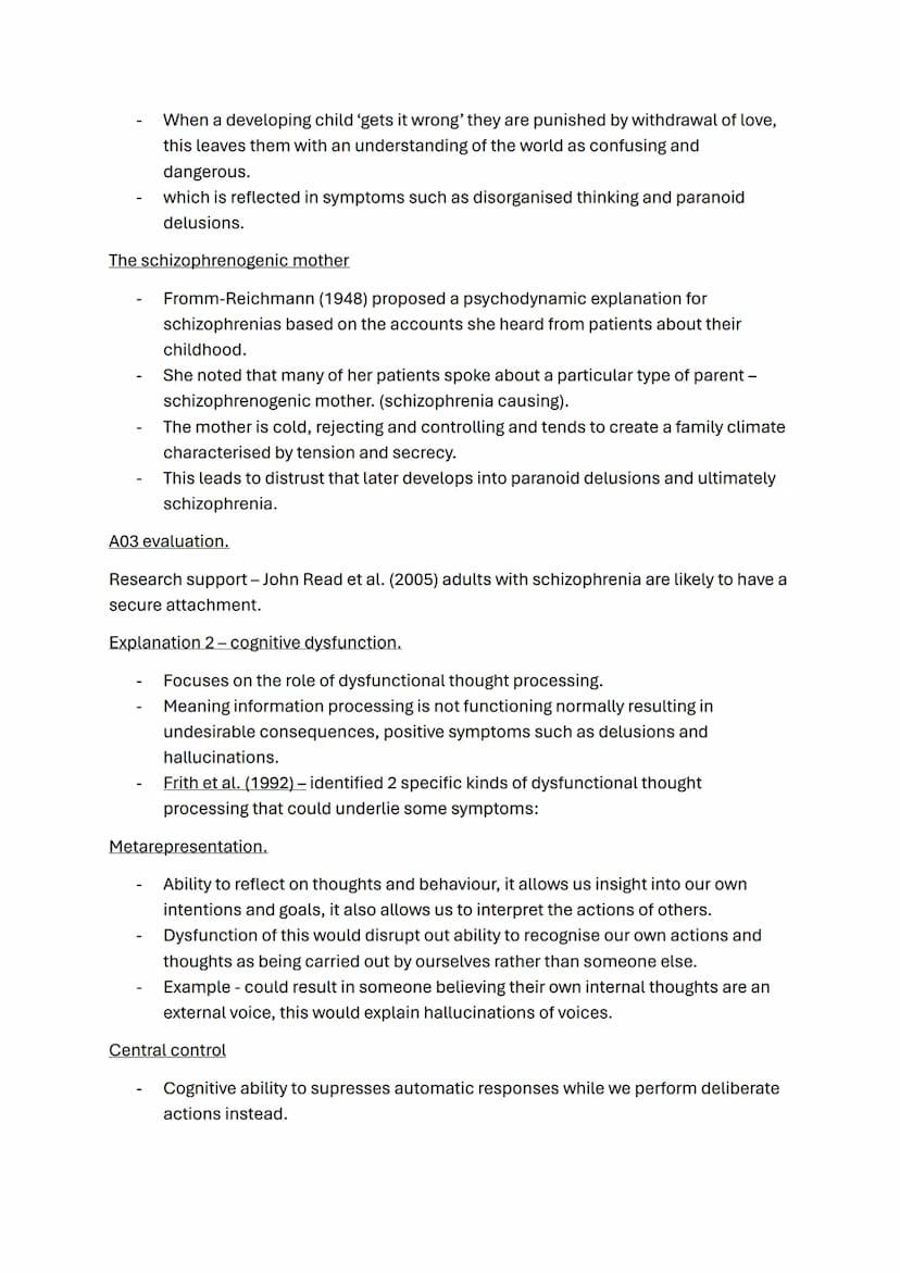 Schizophrenia topic notes.
1% of the world population suffer from it.
More common in men.
More commonly diagnosed in cities.
Working-class r