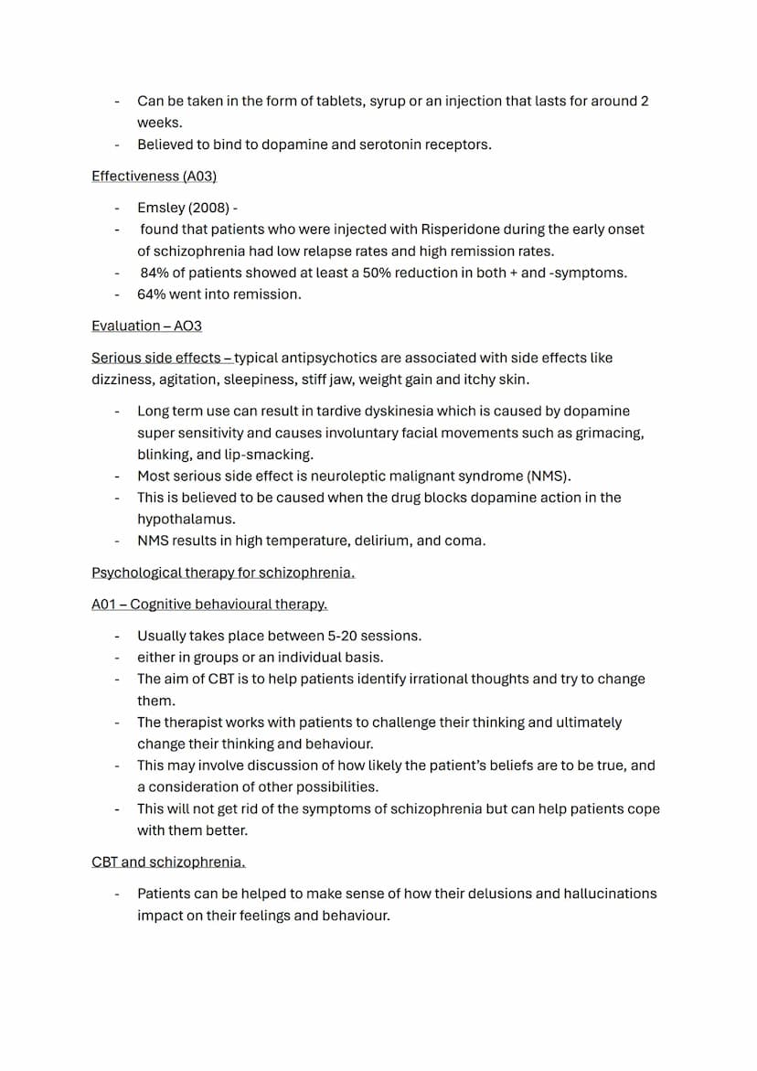 Schizophrenia topic notes.
1% of the world population suffer from it.
More common in men.
More commonly diagnosed in cities.
Working-class r