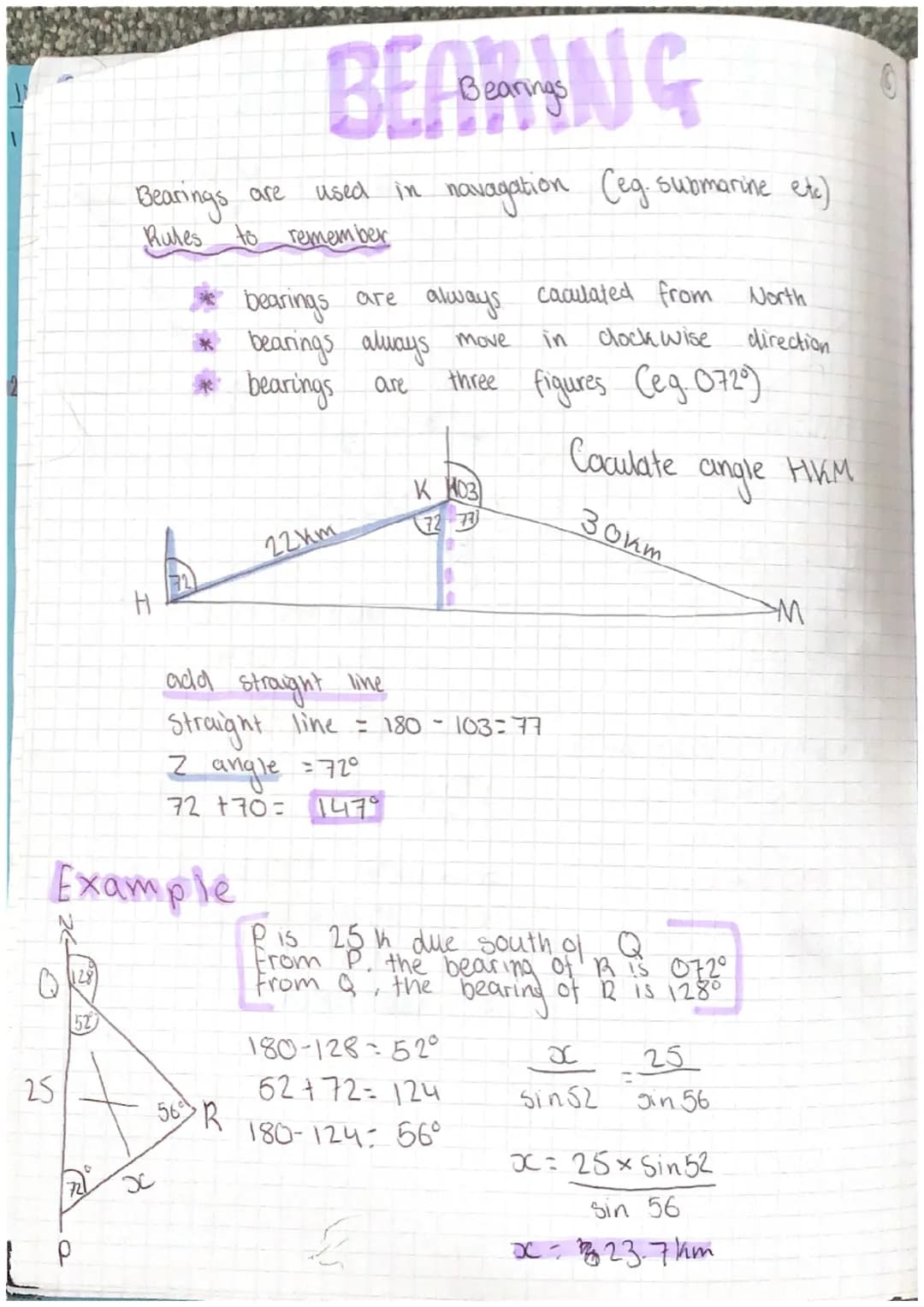 TRICONOMIATRY
AREA OF A TRIANGLE
A
Та and b are the
and 2 sides
Cis
between
L
A
Example
the angle in
a and be
1000m
B
65
120cm
с
A ====2
:
A