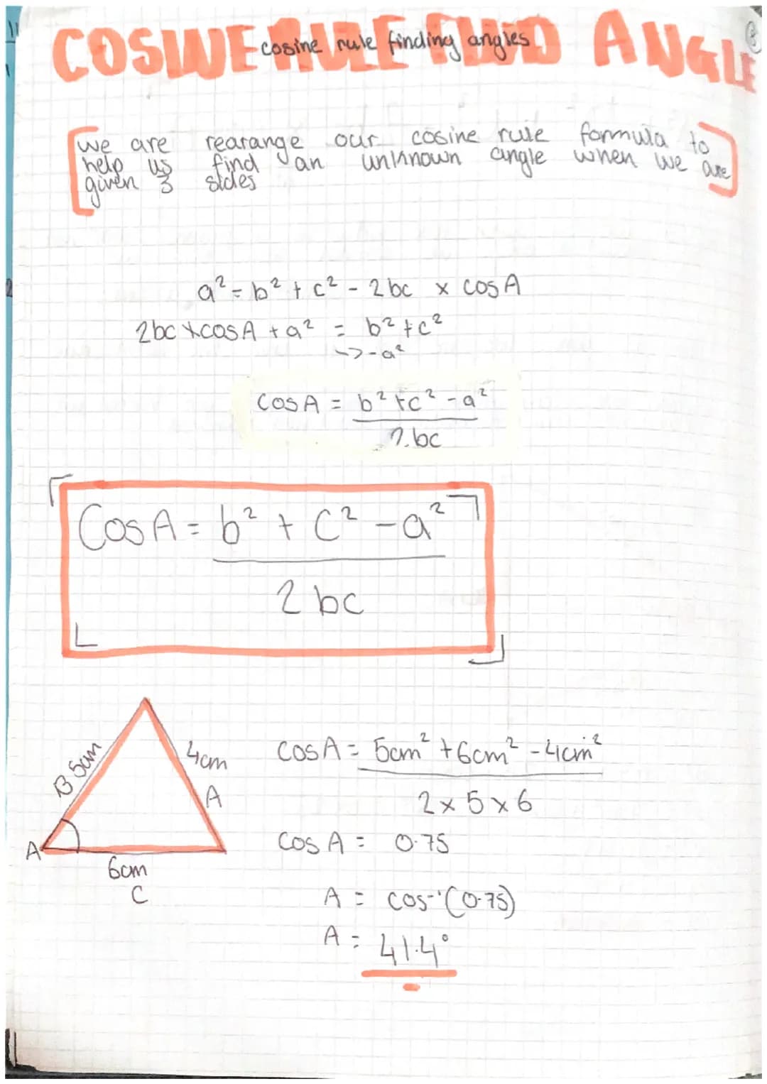 TRICONOMIATRY
AREA OF A TRIANGLE
A
Та and b are the
and 2 sides
Cis
between
L
A
Example
the angle in
a and be
1000m
B
65
120cm
с
A ====2
:
A