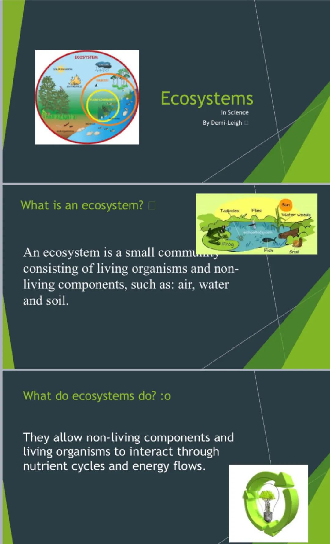 Ecosystems (Biology)