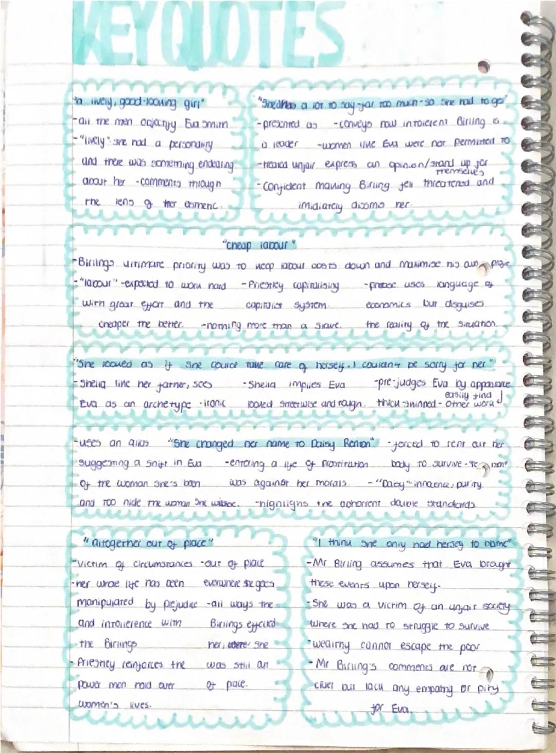 # SHEILA BIRLING

Moral grown honest representation of future
generation
**self-
centred** Sheila's character
She is initially "very pleased