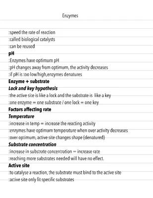 Know Enzymes gcse biology thumbnail