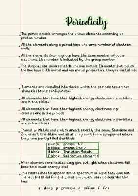 Know Periodicity, group 2 & group 7 thumbnail