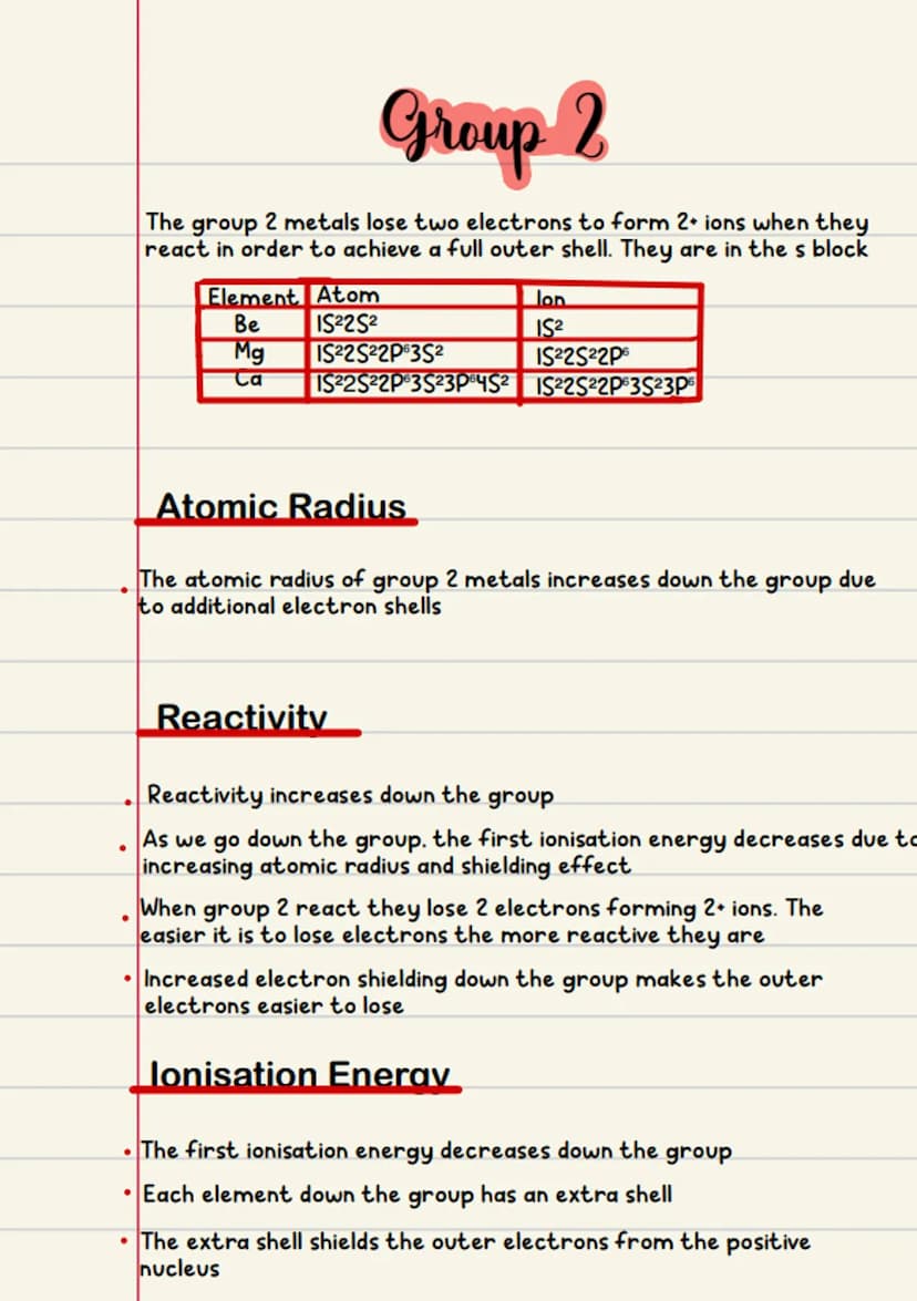 Periodicity
The periodic table arranges the known elements according to
proton number
All the elements along a period have the same number o