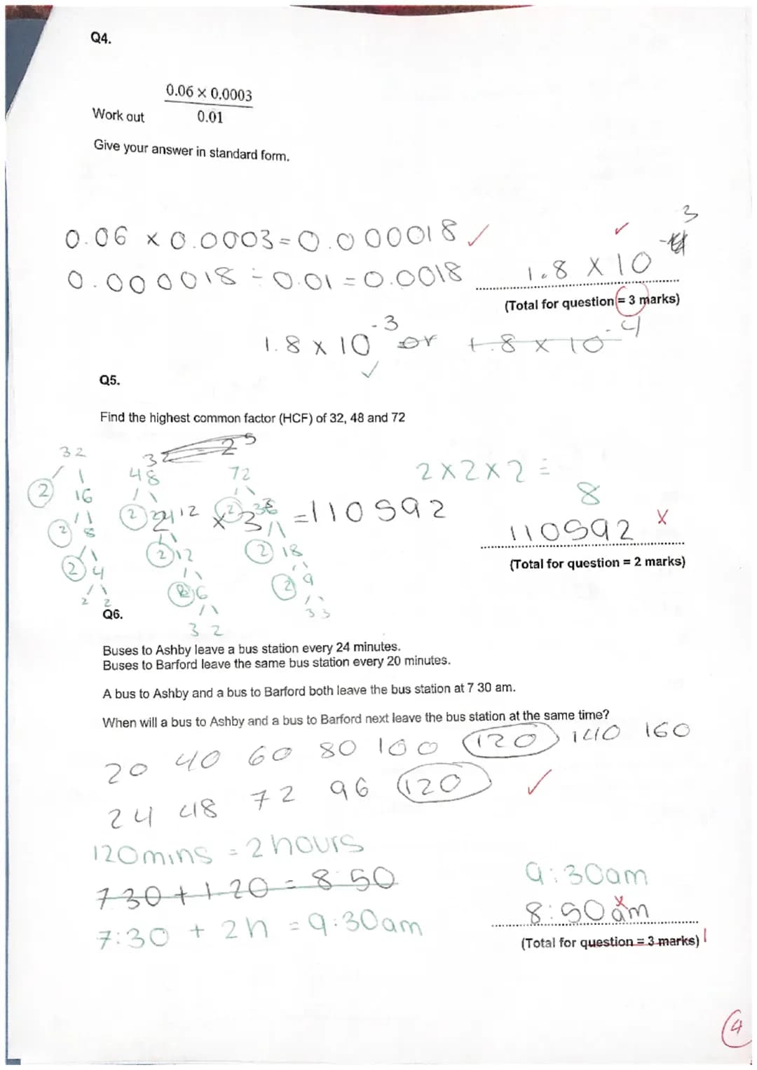 Year 9 Assessment
Foundation
Name
Teacher
Instructic
• The
• Ansv
•
You
Ansv
- the
.
Information
.
Advice
●
23
The total mark for this paper