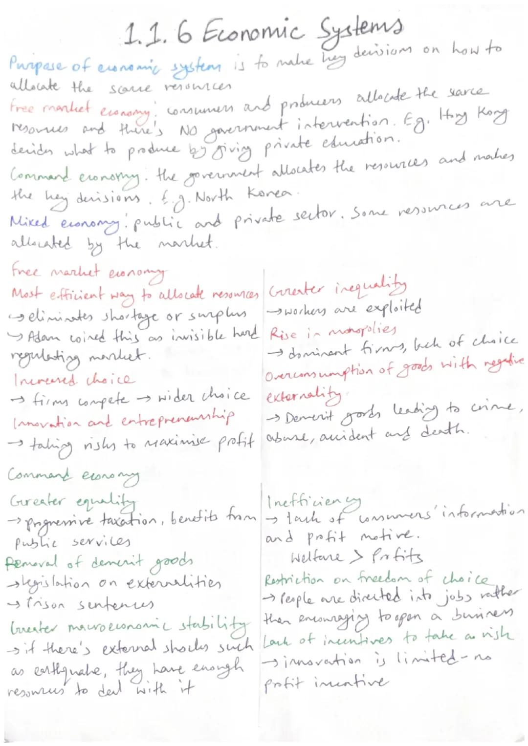 1.1.1 Economics as a social Science
Social Science
Natural Science
~ Human behaviour and interaction - Based on factual observation
→ subjec