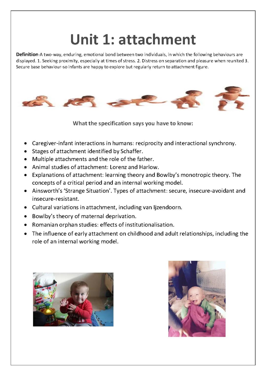 Understanding Caregiver-Infant Interactions and Attachment Styles