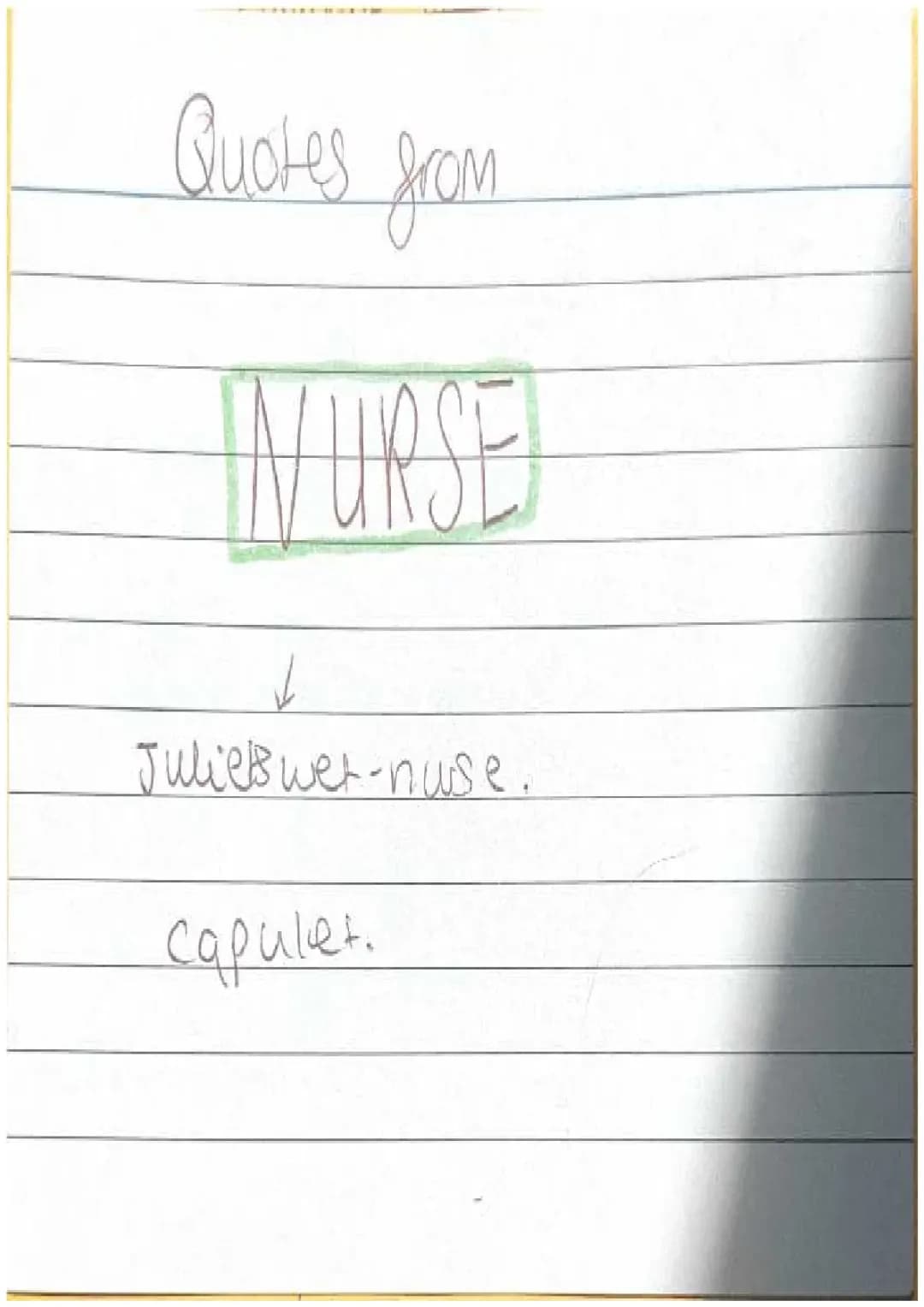 Free Romeo and Juliet Character Quotes Flashcards for GCSE & KS3