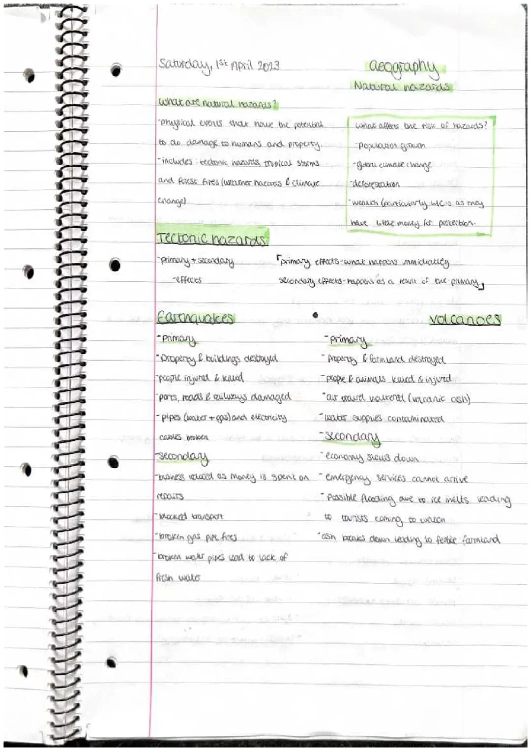 Fun Guide: Natural Hazards & Tectonics for GCSE Geography