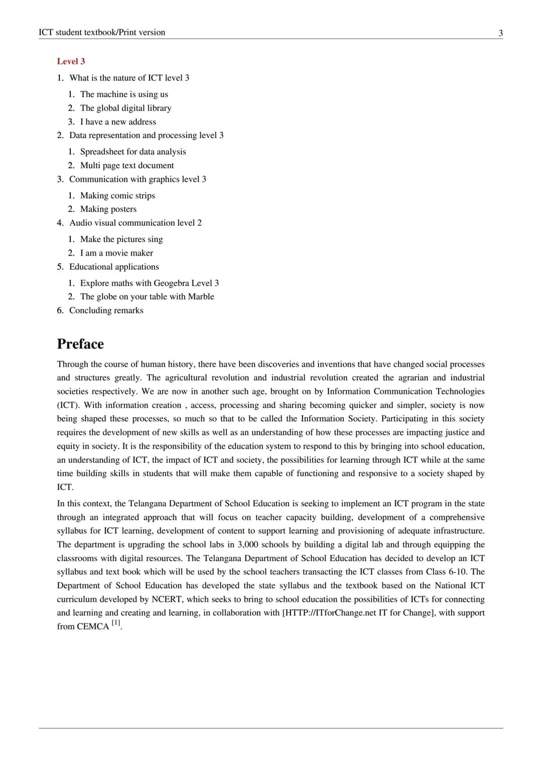 ICT student textbook/Print version
ICT student textbook/Print version
Table of contents
Preface
Overview
Cornells
Book:
Desetimber 23: 18 26