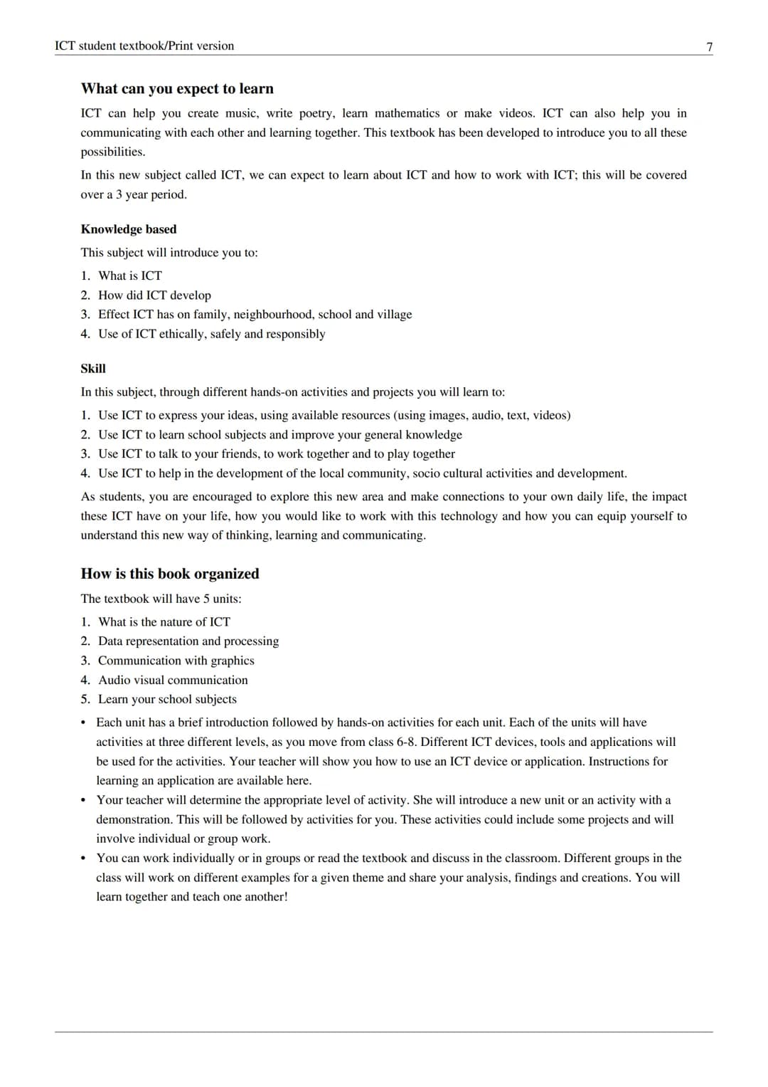 ICT student textbook/Print version
ICT student textbook/Print version
Table of contents
Preface
Overview
Cornells
Book:
Desetimber 23: 18 26