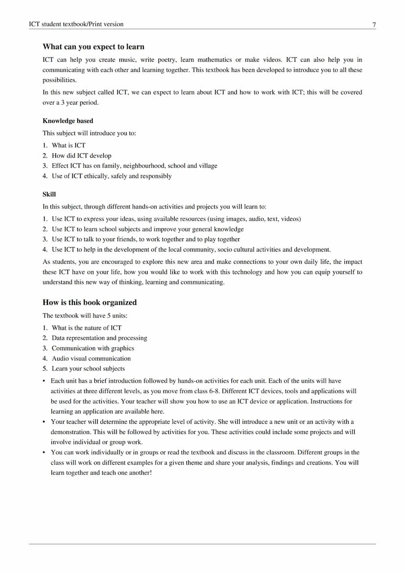 ICT student textbook/Print version
ICT student textbook/Print version
Table of contents
Preface
Overview
Cornells
Book:
Desetimber 23: 18 26