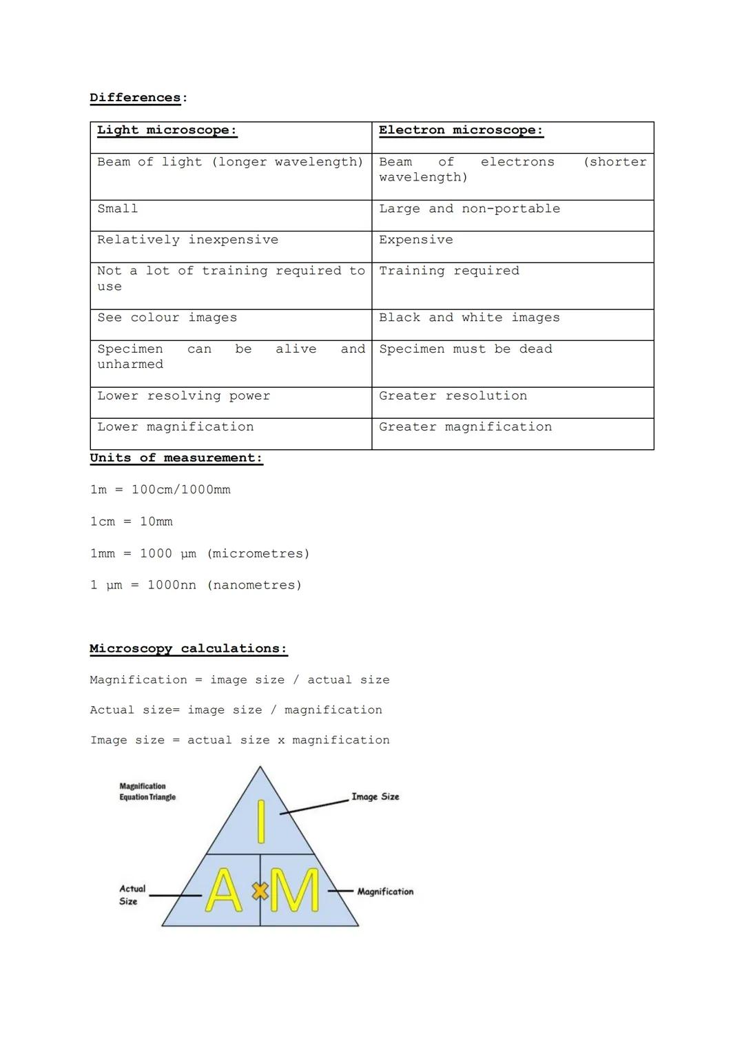 4.1- Cell structure Cell- The basic building block of all living things. They are the smallest
units of an organism (a living thing). Organe
