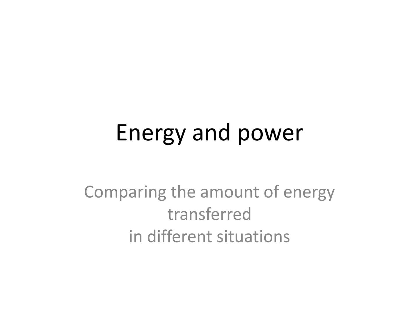 24/01/2021
21
c/w
8Kd Power and Efficiency
LOS: To be able to: State the meaning of efficiency and recall
some advantages of efficient appli