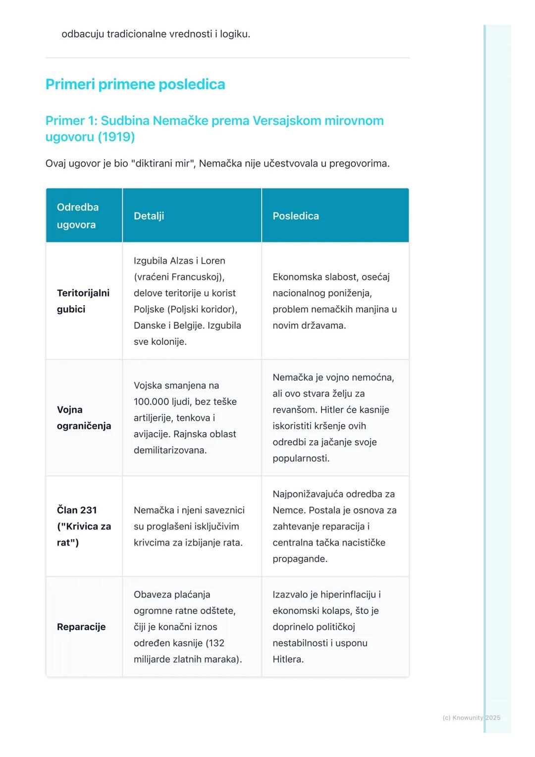 # Posledice Prvog svetskog rata

Uvodni pregled posledica

Prvi svetski rat je bio totalni rat, što znači da nije uticao samo na vojske, već