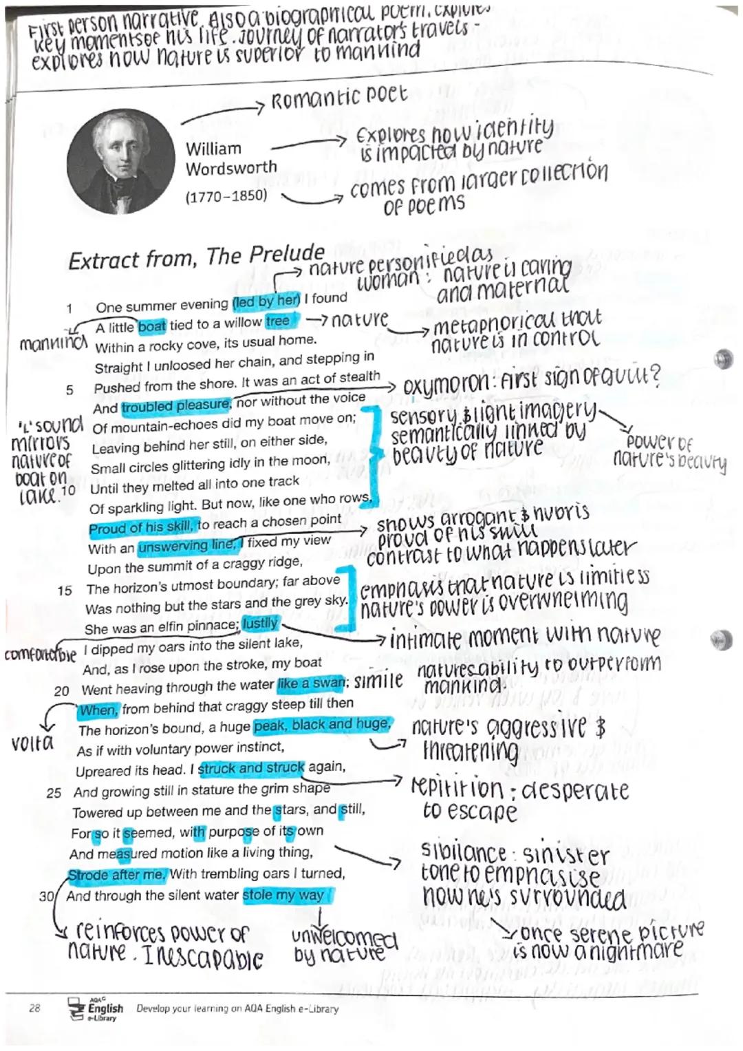 The Prelude By William Wordsworth