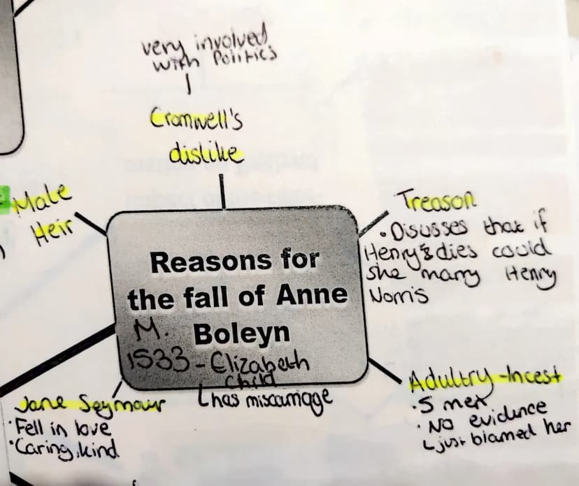 Henry and
Cromwell,
1529-40 Henry + Anne Cleves
marriage didn't
go well
igave advantage
to enemies
Power Argument
Apparently wants to
marry 