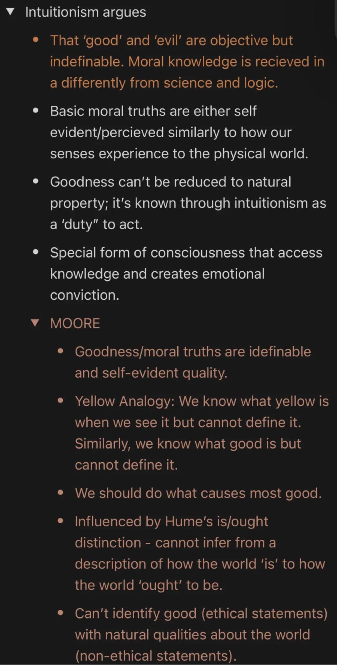 Understanding Moral Truths and Duties Through Simple Ideas