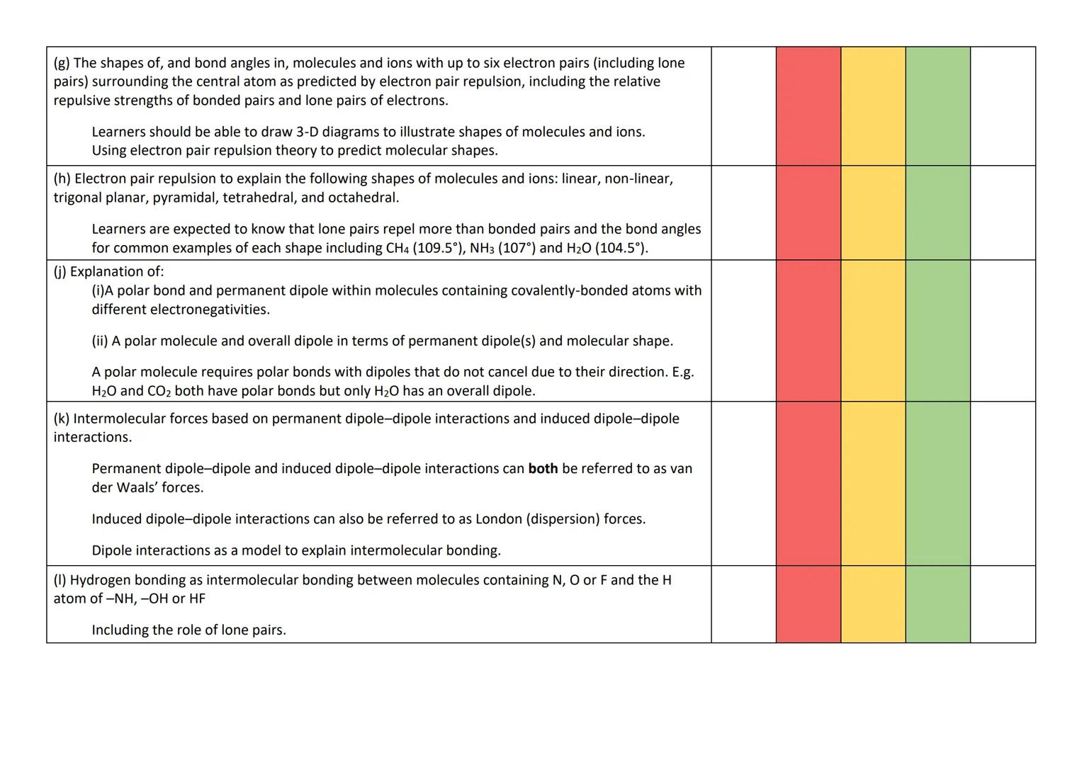 AS Module 2: Foundations in Chemistry
2.1.1 Atomic Structure and Isotopes
(a) Isotopes as atoms of the same element with different numbers o