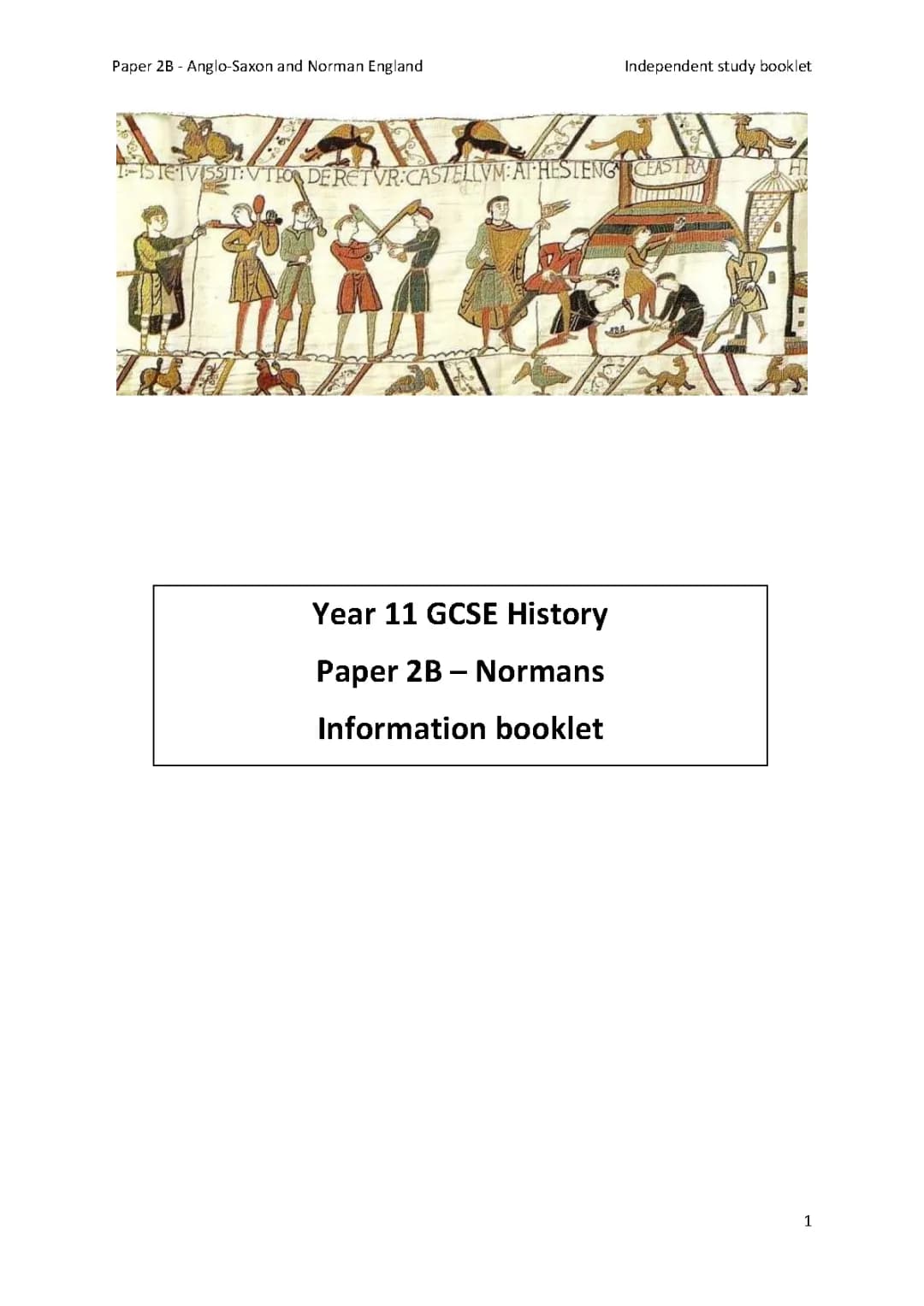 Your Ultimate GCSE History Normans Revision Guide PDF