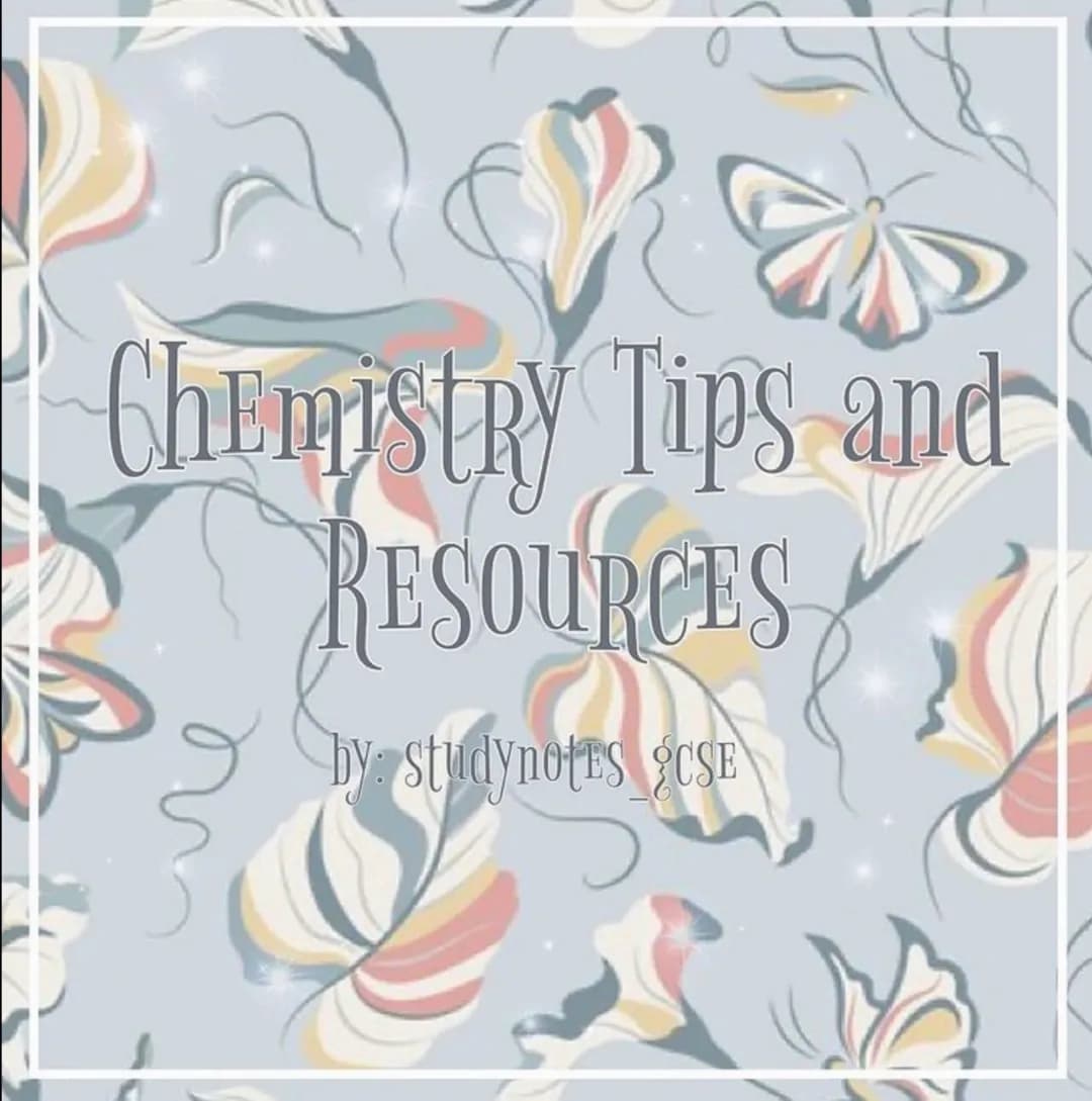 Chemistry Tips and
RESOURCES
by studynotes CSE Books and Guides
Complete Chemistry for Cambridge IGCSE
by Rose Marie Gallagher and Paul Ingr
